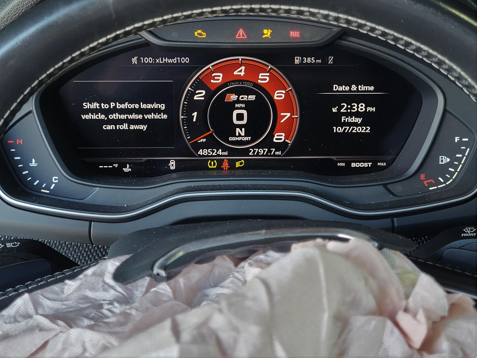 2019 AUDI SQ5 Speedometer / Instrument Cluster er Brothers Auto