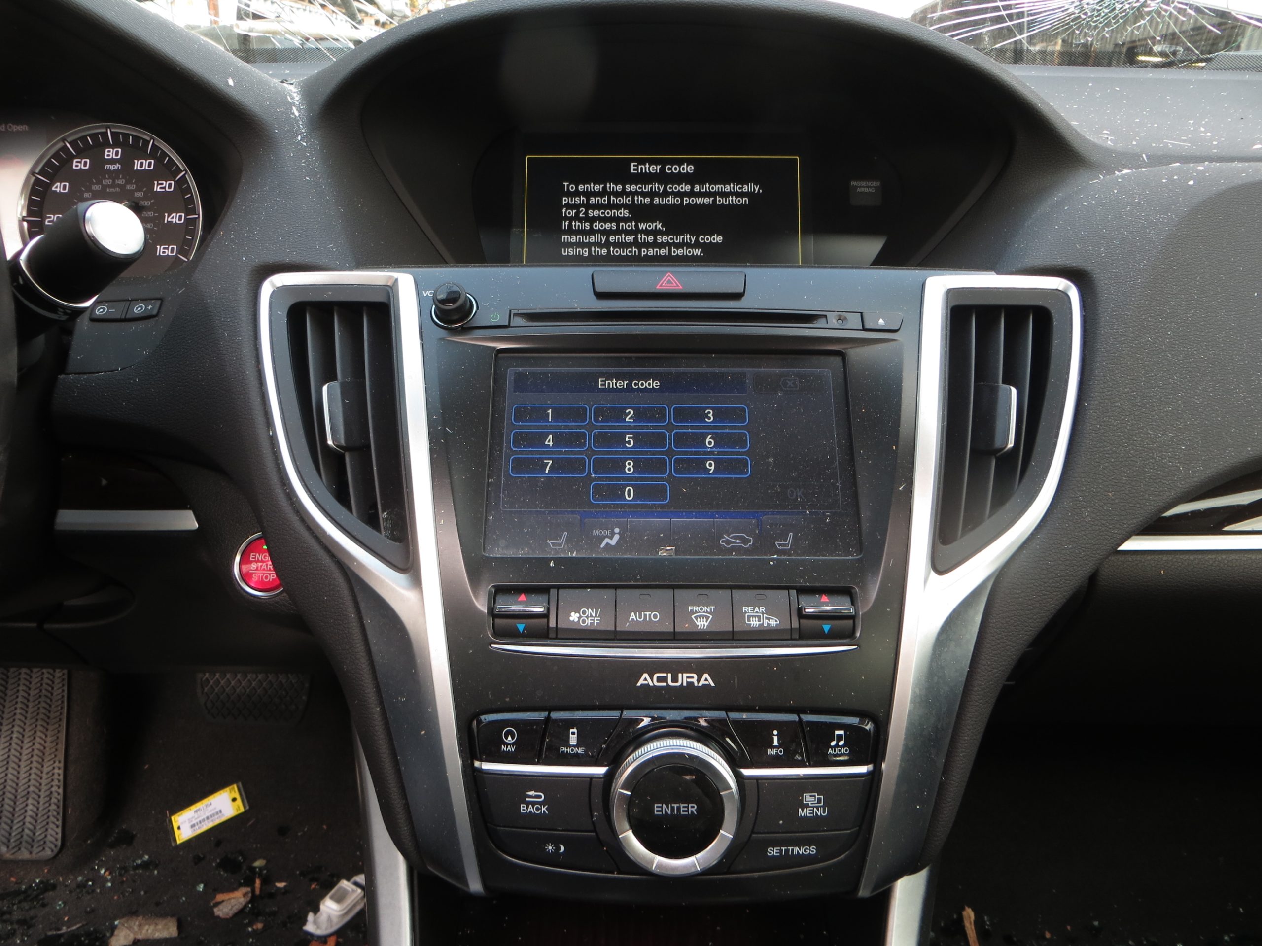 2015 ACURA TLX Speedometer / Instrument Cluster er Brothers Auto