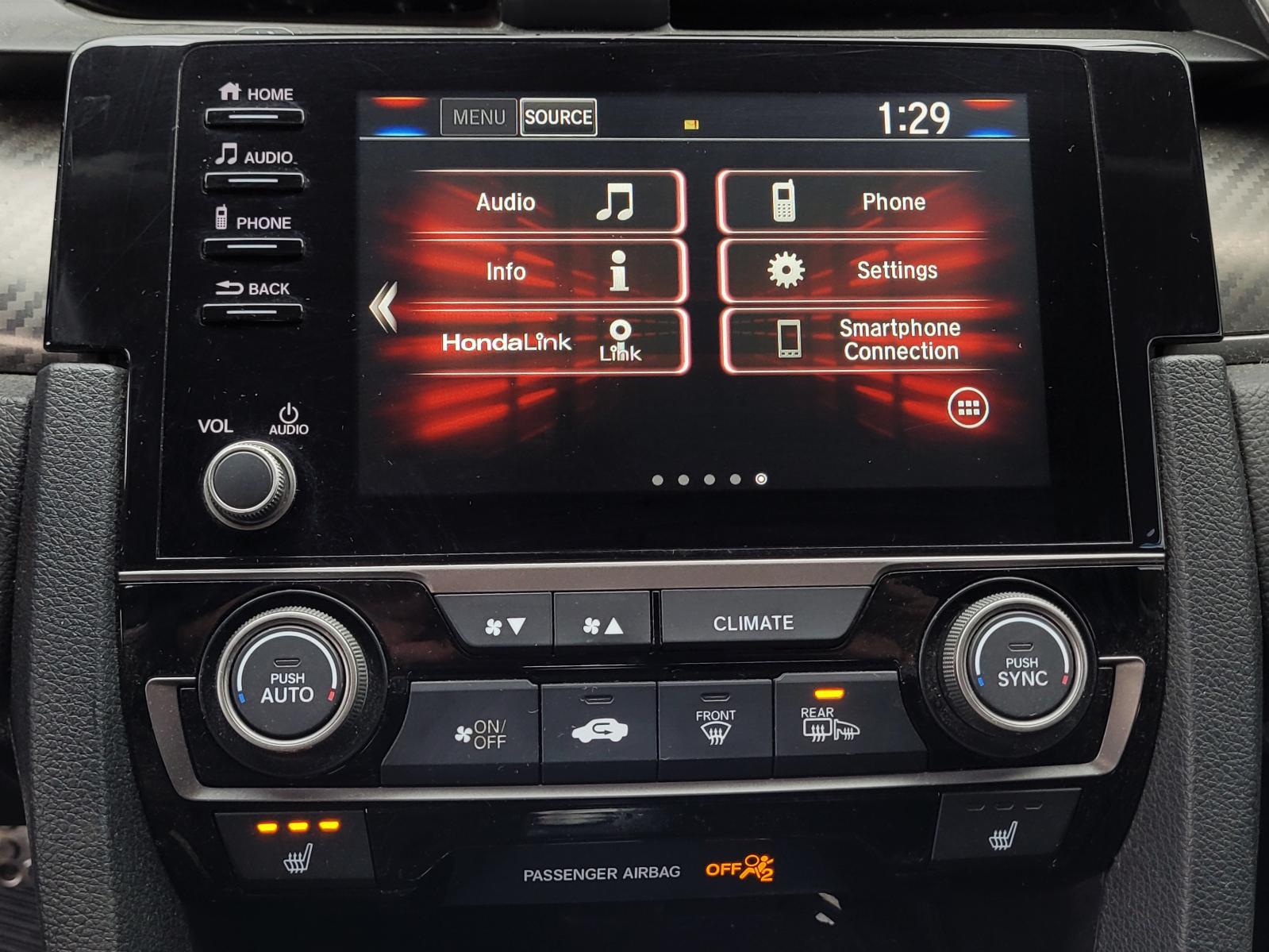 2019 HONDA CIVIC Audio / Video Equipment - Weber Brothers Auto