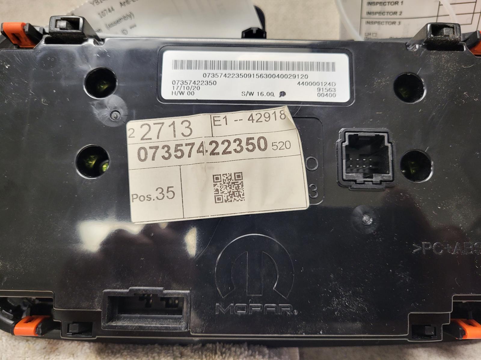 2021 JEEP RENEGADE Climate Control Heater A/C er Brothers Auto