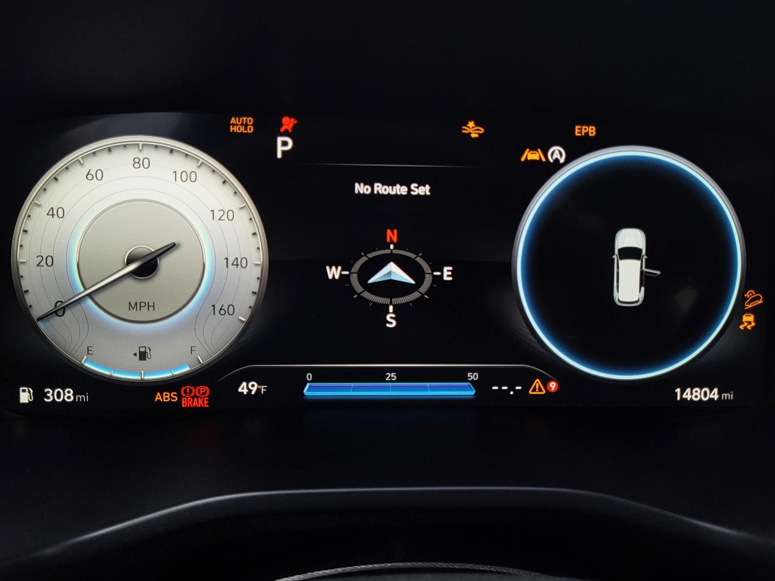 2021 HYUNDAI SANTA FE Speedometer / Instrument Cluster Weber Brothers
