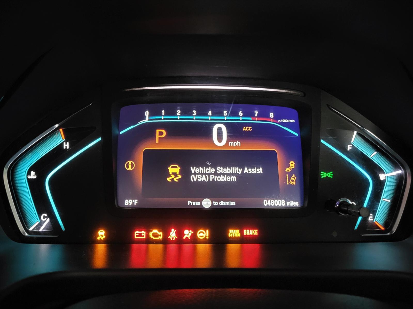 2019 HONDA ODYSSEY Speedometer / Instrument Cluster er Brothers Auto