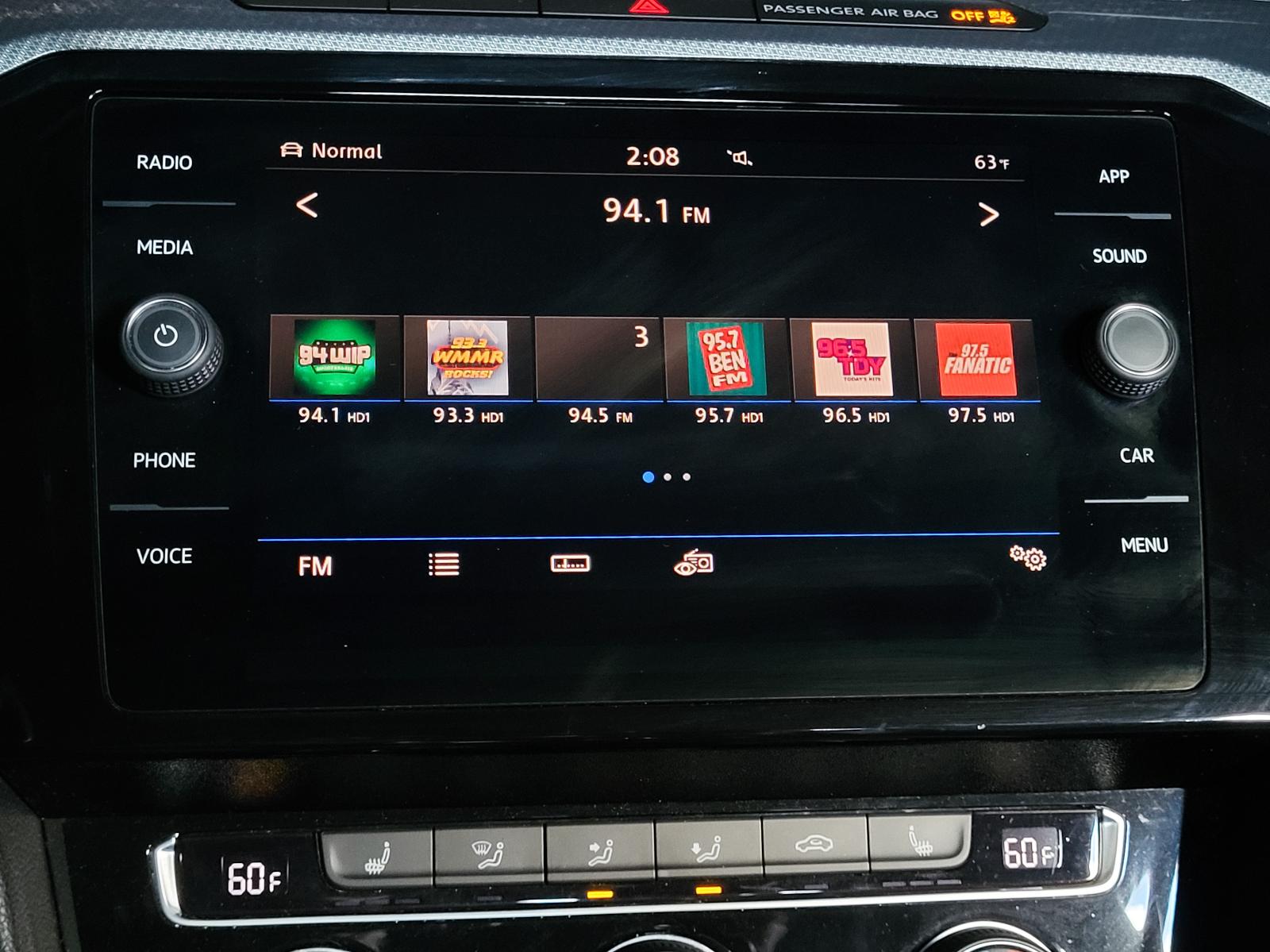 2019 VOLKSWAGEN ARTEON Display Screen - Weber Brothers Auto